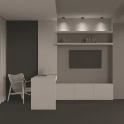 Потолочный светильник Альфа / Alfa LED 12 Вт 4000 К 24° (Черный) C064CL-L12B4K-D