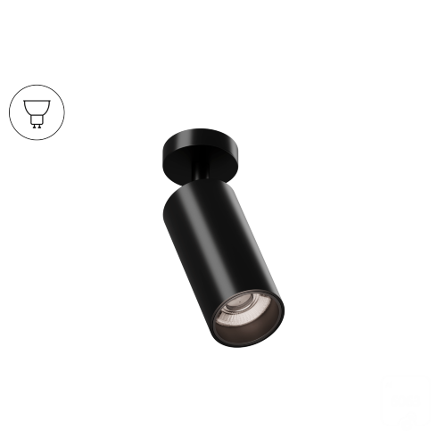 Накладной светильник Trunk On (RAL9005/D55 — GU10) - фото 1