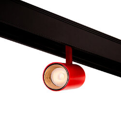 Светильник трековый для низковольтного трека SY красный, SY-601201-RD-10-36-NW 008337