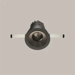 Антибликовая решётка ⌀26мм (Черный) HoneyComb-D26