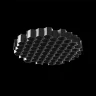 Антибликовая решётка ⌀26мм (Черный) HoneyComb-D26 - фото 2