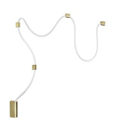 Настенно-потолочный светильник «ODEON LIGHT» 4397/30CL, серия: CORDA (крепление на планке) - Канат