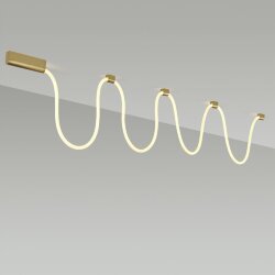 Настенно-потолочный светильник «ODEON LIGHT» 4397/30CL, серия: CORDA (крепление на планке) - Канат