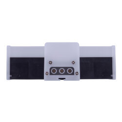 ULO-N11X-12W-4000K IP40 BLACK Светильник светодиодный X-образный, Белый свет 4000K, 1200Лм, Алюминий, Цвет черный, TM Uniel