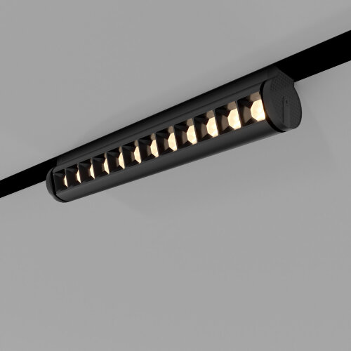 Трековый светильник 12W 4200K Alter чёрный Slim Magnetic - Фото 2