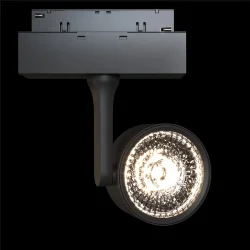 Трековый светильник Око / Oko S35  3000K 10Вт (Черный) TR024-2-10B3K