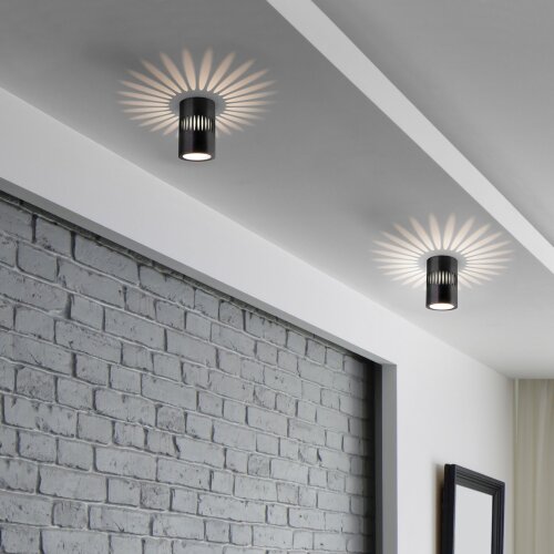 Накладной светодиодный светильник с подсветкой - Фото 2