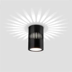 Накладной светодиодный светильник с подсветкой DLS026 (052837)