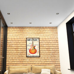 Встраиваемый светильник, IP 20, 50 Вт, GU10, черный, алюминий, Denkirs DK2038-BK