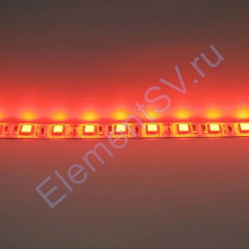 Светодиодная лента Standart class, 5050, 60led/m, Red, 12V, IP65 - фото 3.