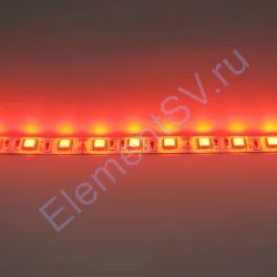 Светодиодная лента Standart class, 5050, 60led/m, Red, 12V, IP65
