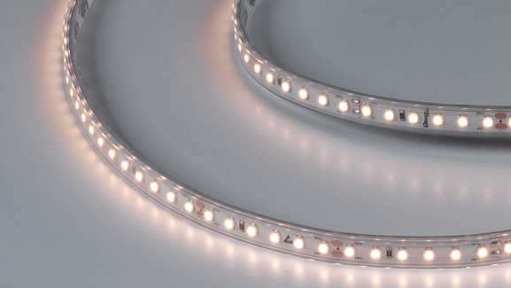 Светодиодная лента 9.6Вт 24В IP65 теплое свечение, DSG3120-24-WW-65 - фото