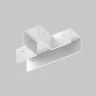 Коннектор T-образный для профиля Elasity IP (Белый) - фото 3
