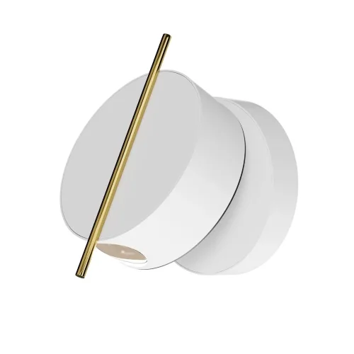 Настенный светильник (бра) Nuance 3000К 4Вт (Белый и Латунь) - фото 5