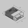 Источник напряжения PSL002 12В 60Вт IP 20 811007 (Серебро) - фото 4