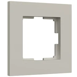 W0012917/ Рамка на 1 пост Slab (дымчатый софт) W0012917