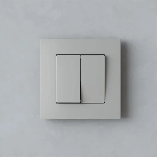 W0012917/ Рамка на 1 пост Slab (дымчатый софт) W0012917 - фото 2