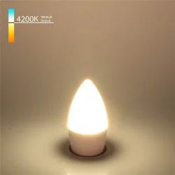 Светодиодная лампа "Свеча" C37 6W 4200K E27 BLE2737 (048675)