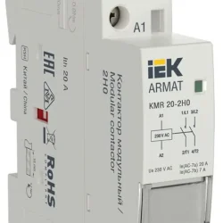 Контактор модульный KMR 20А 230В AC 2НО ARMAT IEK AR-KMR10-020-20-230