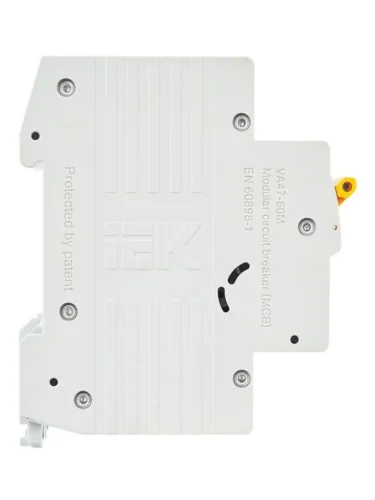 Выключатель автоматический модульный 2п C 10А 6кА ВА47-60M KARAT IEK MVA31-2-010-C - фото 5