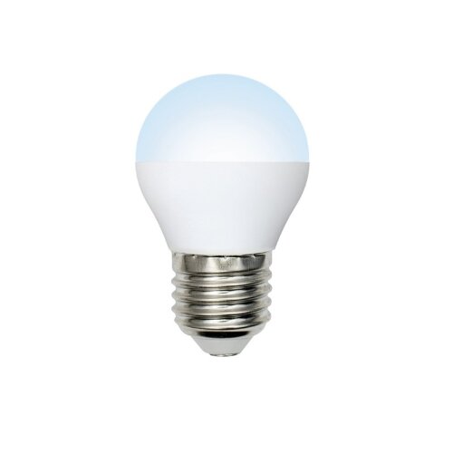 LED-G45-7W-NW-E27-FR-NR Лампа светодиодная, Форма шар, матовая, Серия Norma, Белый свет 4000K, Картон - фото 1