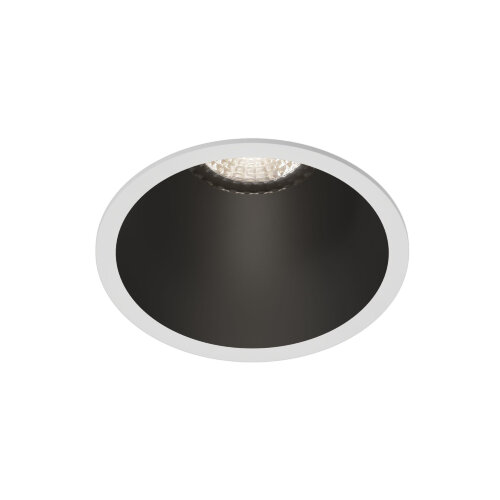 DK3026-WB Встраиваемый светильник, IP 20, 10 Вт, GU5.3, LED, белый/черный, пластик. Фото 5
