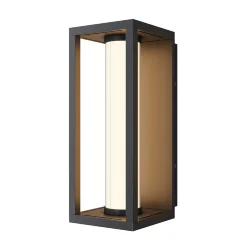 Настенный светильник (бра) Expo 3000К 12Вт IP 54 (Черный)