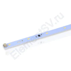 Светодиодная линейка 5730, 12 led, 220V, 5W, 595mm, D178, white