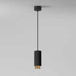 Подвесной светильник Nubis GU10 чёрный/золото 50122/1 (064791)