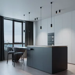 Подвесной светильник Nubis GU10 чёрный/золото 50122/1 (064791)