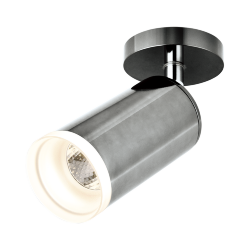 Светильник накладной светодиодный LUMIN'ARTE SPOT04 10W LED, 4000K, 750лм, D68x256мм, корп.металл, хром 1/20