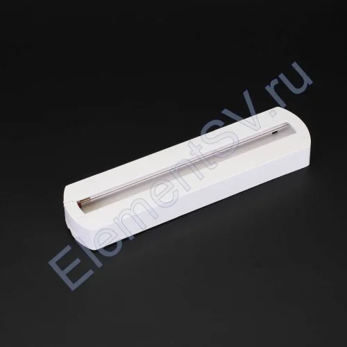 Трек для светильников 2L 0,2м NX6 (однофазный, 2 провода, белый) - фото.