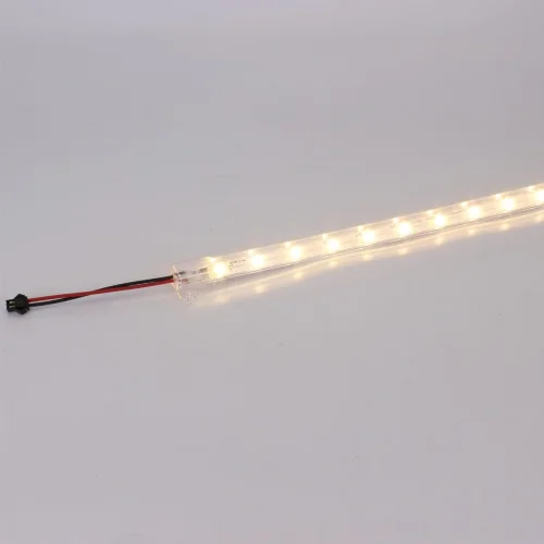 Светодиодная линейка в корпусе 2835, 25 led, 220V, 8W, 500mm, D214, day white - фото I