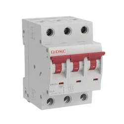 Выключатель автоматический модульный 3п C 6А 6кА MB63 YON MB63N-3PC06