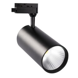 ULB-Q276 32W-4000К BLACK Светильник-прожектор светодиодный трековый, 3000 Лм, Белый свет 4000К, Корпус черный.