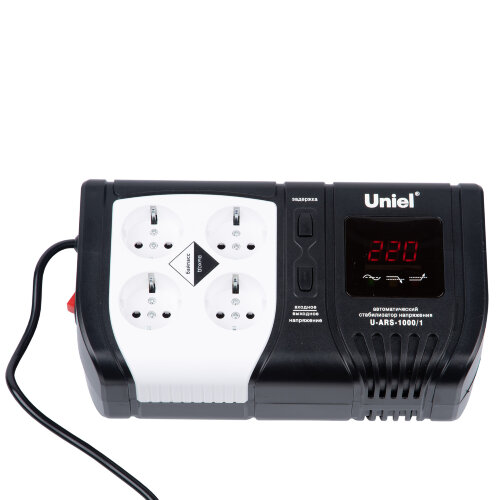 U-ARS-1000-1 Стабилизатор напряжения Uniel серии Standard Expert 1000 ВА - фото 2