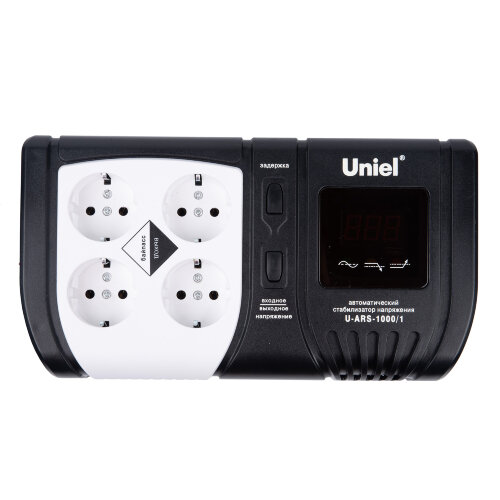 U-ARS-1000-1 Стабилизатор напряжения Uniel серии Standard Expert 1000 ВА - фото 3