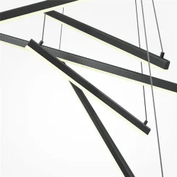 Подвесной светильник Line 3000-4000К 90Вт (Черный)