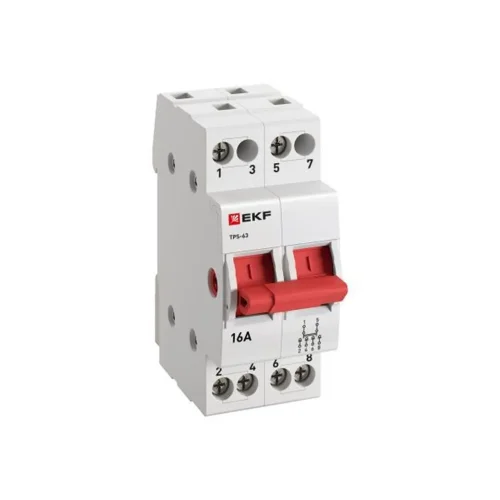 Переключатель трехпозиционный ТПС-63 2P 16А PROxima EKF TPS216 - фото 2