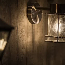 Светильник уличный настенный ENDURA E27 IP44 | CLASSIC POST DOWN Steel | - LEDVANCE