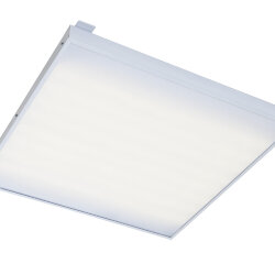 Универсальный офисный светодиодный светильник Грильято 80 Вт IP20 580x580x40 мм 4000K Опал