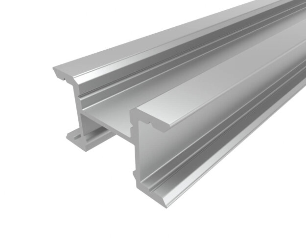 Профиль накладной алюминиевый LC-LPF-2716-2 Anod - фото