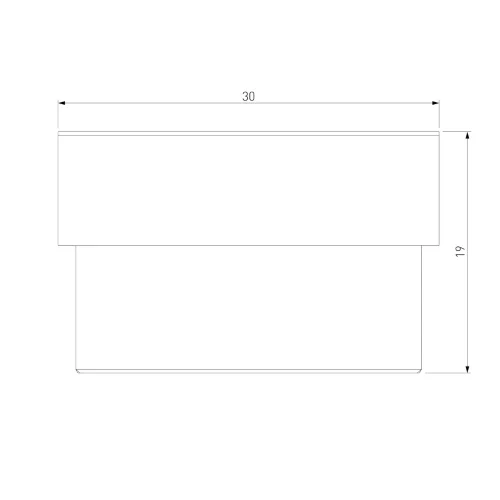 Module System Заглушка (черный) 85194/00 - фото 7
