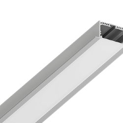 Встраиваемый алюминиевый профиль Design LED LE 6332, 2500 мм, анодированный, LE.6332-R 010358