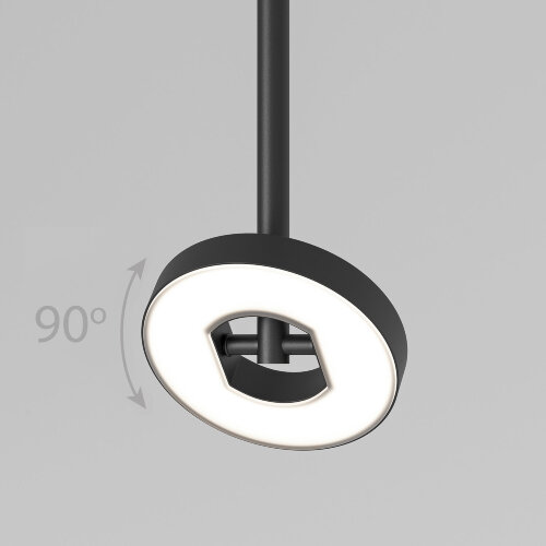 Светильник садово-парковый со светодиодами Verano черный - Фото 2