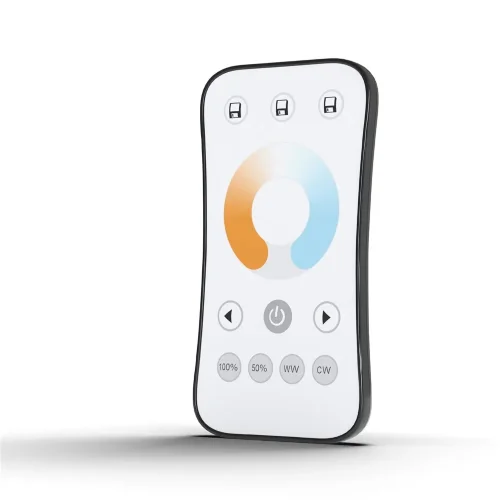 Пульт для светодиодной ленты MIX 1 зона (Черно-белый) 01104 - фото
