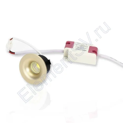 Светодиодный светильник Spotlight AR62 pearl nickel (3W, Day White) - фото.