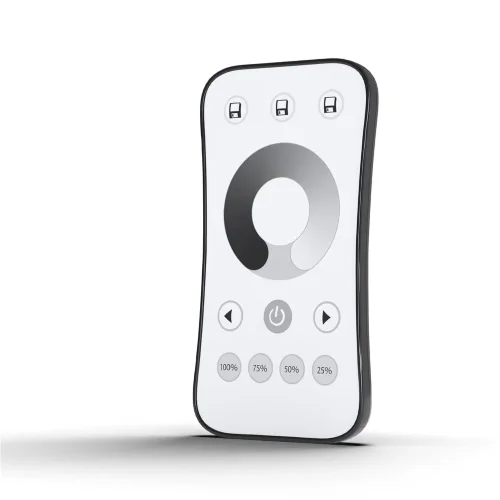 Пульт для монохромной светодиодной ленты 1 зона (Черно-белый) - фото