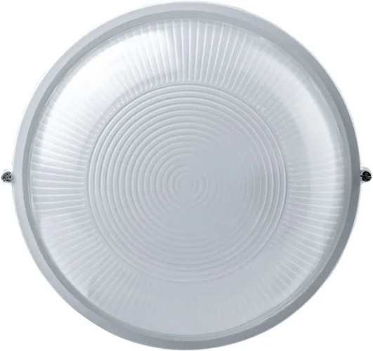 Светильник ЛОН 94 806 NBL-R1-100-E27/WH 1х100Вт E27 IP54 (аналог НПБ 1101 бел. круг 100Вт) Navigator 94806 - фото