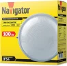 Светильник ЛОН 94 806 NBL-R1-100-E27/WH 1х100Вт E27 IP54 (аналог НПБ 1101 бел. круг 100Вт) Navigator 94806 - фото 3